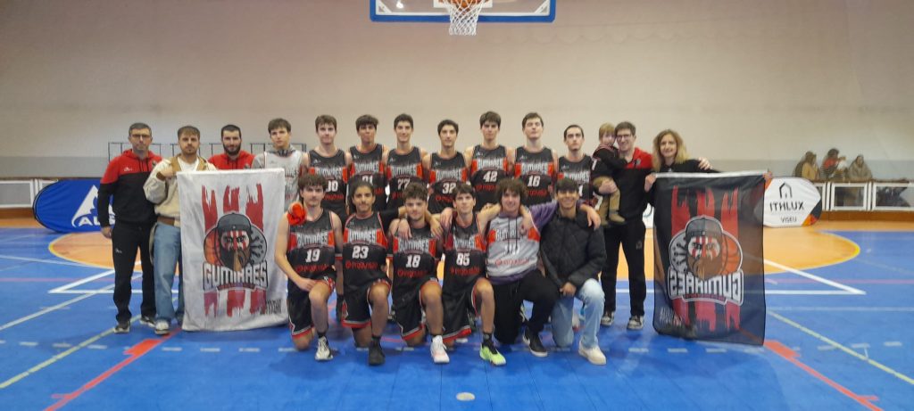  Basquetebol: Sub18 do Gumirães Basket apuram-se para o Campeonato Nacional