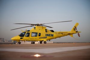 helicóptero INEM