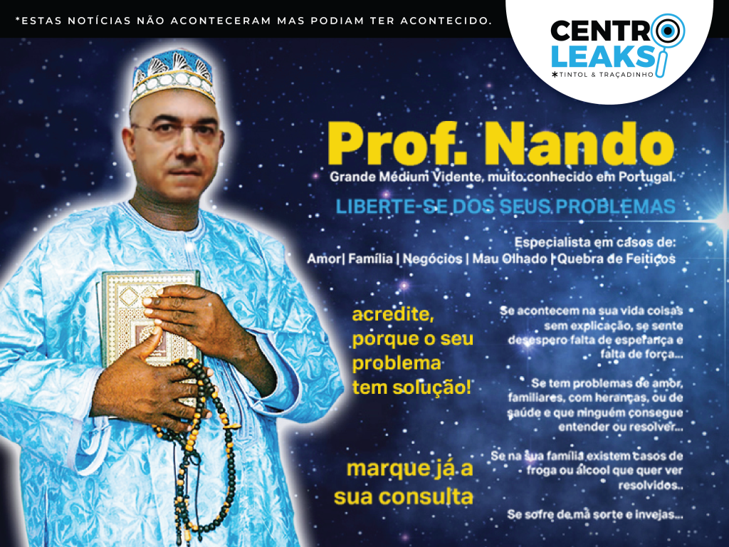  Astrólogo e médium Professor Nando abre consultório em Viseu para resolver os problemas - Jornal do Centro