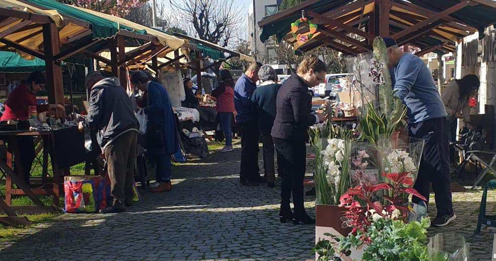  Artesanato e velharias em exposição na cidade de Tondela