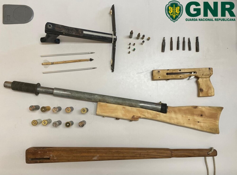  Homem investigado por violência doméstica é detido por posse de armas proibidas em Moimenta da Beira - Jornal do Centro