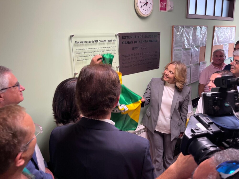 Ministra da Saúde em Tondela Viseu: Ministra da Saúde não conhece projeto de Radioterapia, mas diz que verbas do PRR são para aproveitar - Jornal do Centro