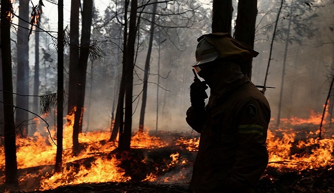  Incêndio com três frentes está a ser combatido por mais de 130 bombeiros e 10 meios aéreos - Jornal do Centro
