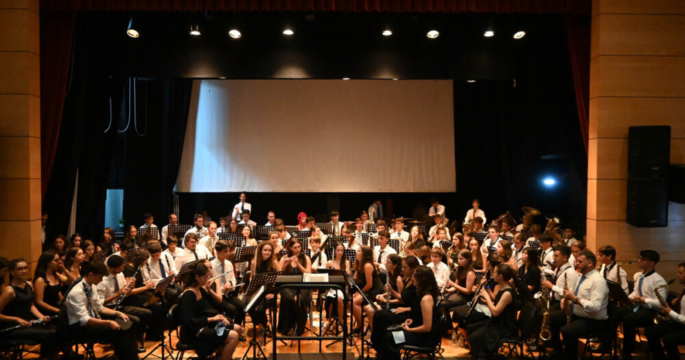  Jovens de Tarouca participaram em estágio de orquestra de sopro - Jornal do Centro