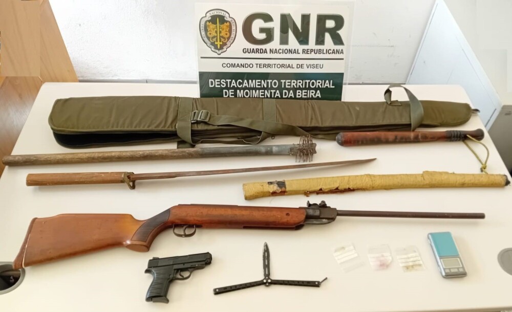  Homem, de 18 anos, detido por tráfico de droga e posse de arma proibida - Jornal do Centro