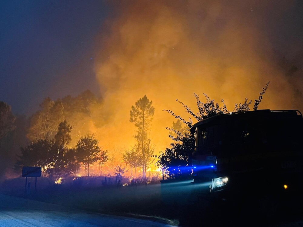  Incêndios: Vieram de Espanha para combater as chamas e acabaram a agradecer à população - Jornal do Centro