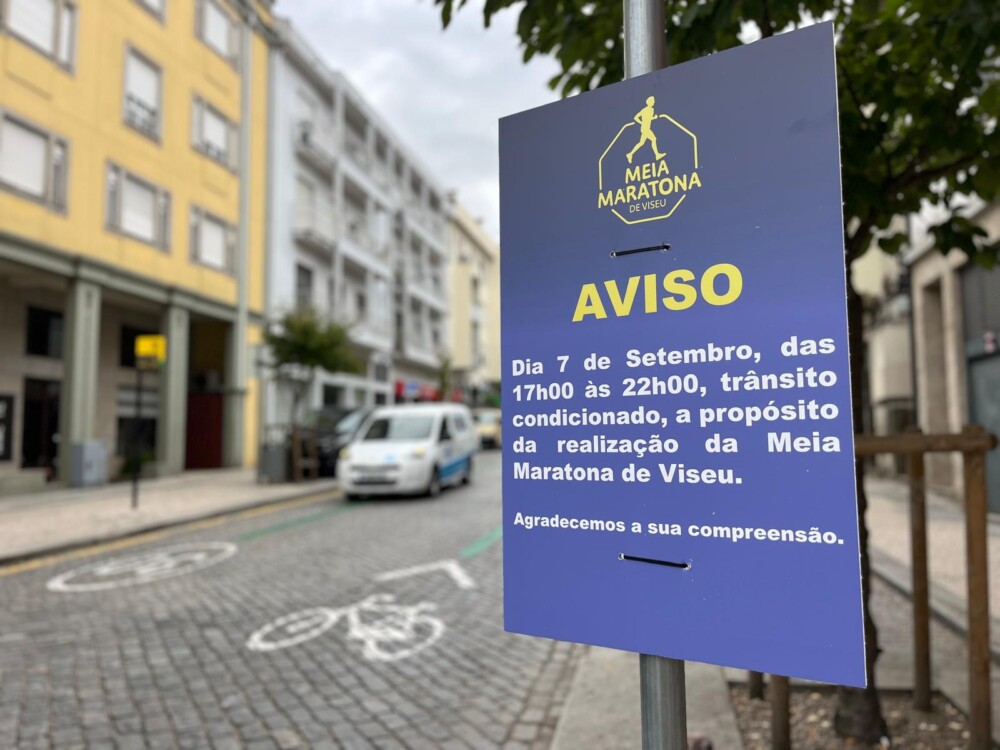 Trânsito condicionado este sábado em Viseu devido à Meia Maratona Carlos Lopes - Jornal do Centro
