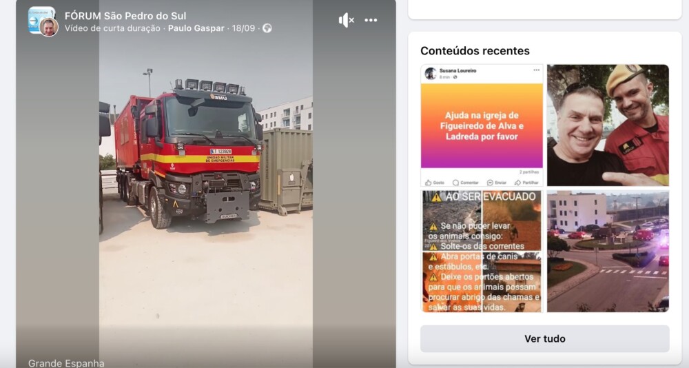  Incêndios: o apelo e as ajudas que chegam pelas redes sociais - Jornal do Centro