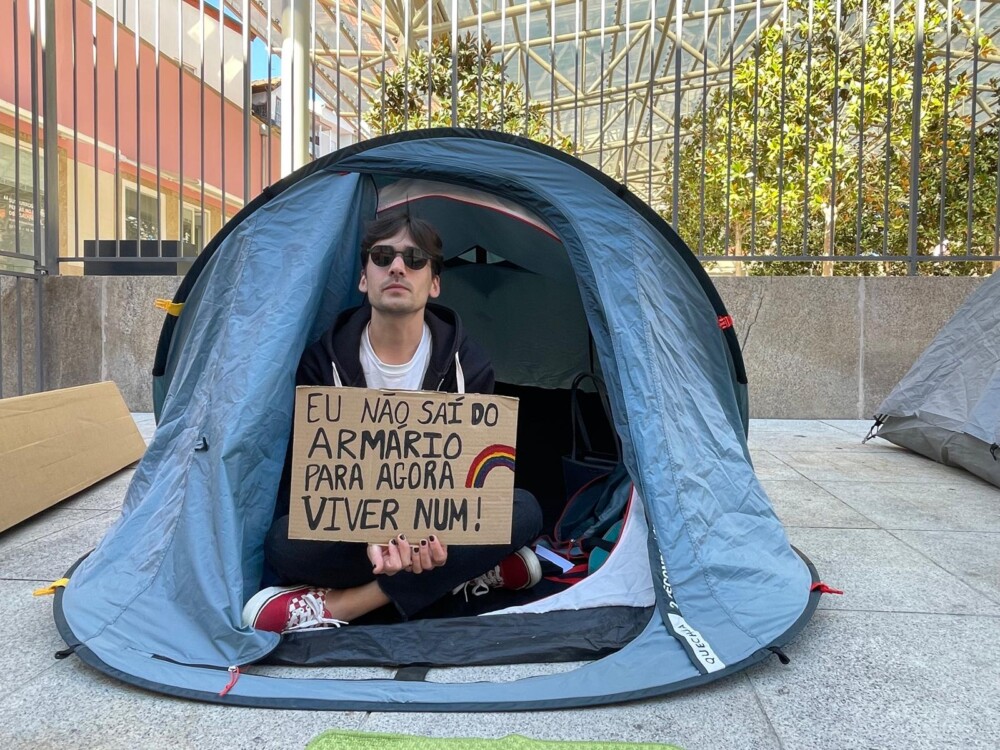  Protesto em Viseu exige ação imediata para combater crise na habitação - Jornal do Centro
