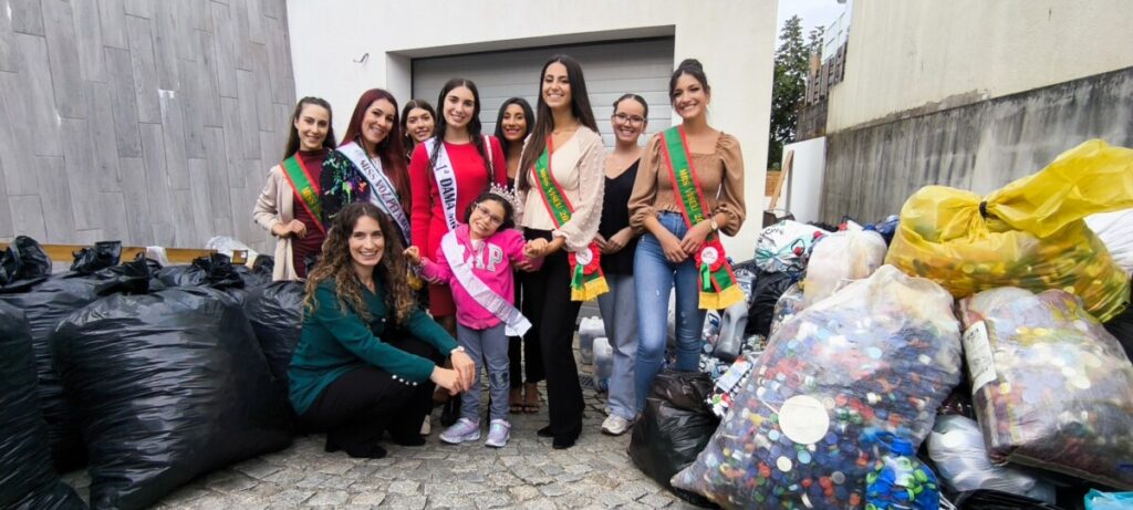  Miss Viseu junta meio milhão de tampas para ajudar criança com doença rara - Jornal do Centro