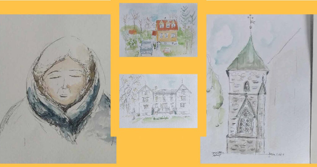  Artista de Vouzela apresenta exposição de pintura no Museu de Oliveira de Frades - Jornal do Centro