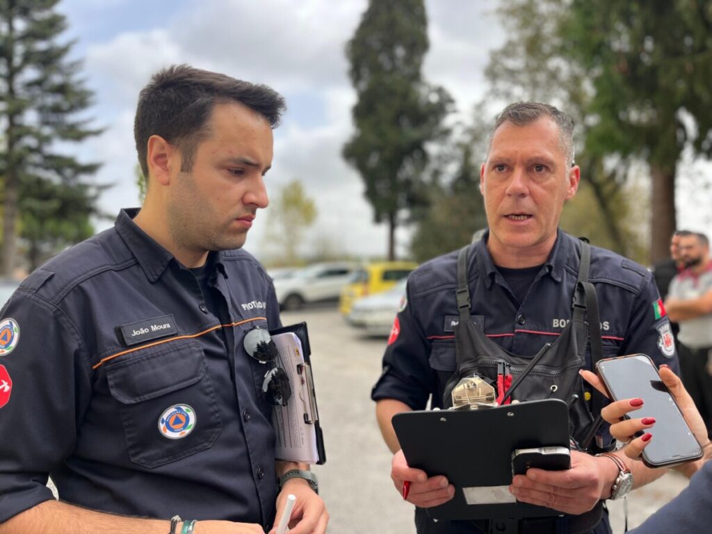  Sirenes e fumo: simulacro testa segurança do hospital psiquiátrico em Viseu - Jornal do Centro
