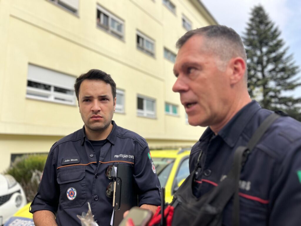  Sirenes e fumo: simulacro testa segurança do hospital psiquiátrico em Viseu - Jornal do Centro