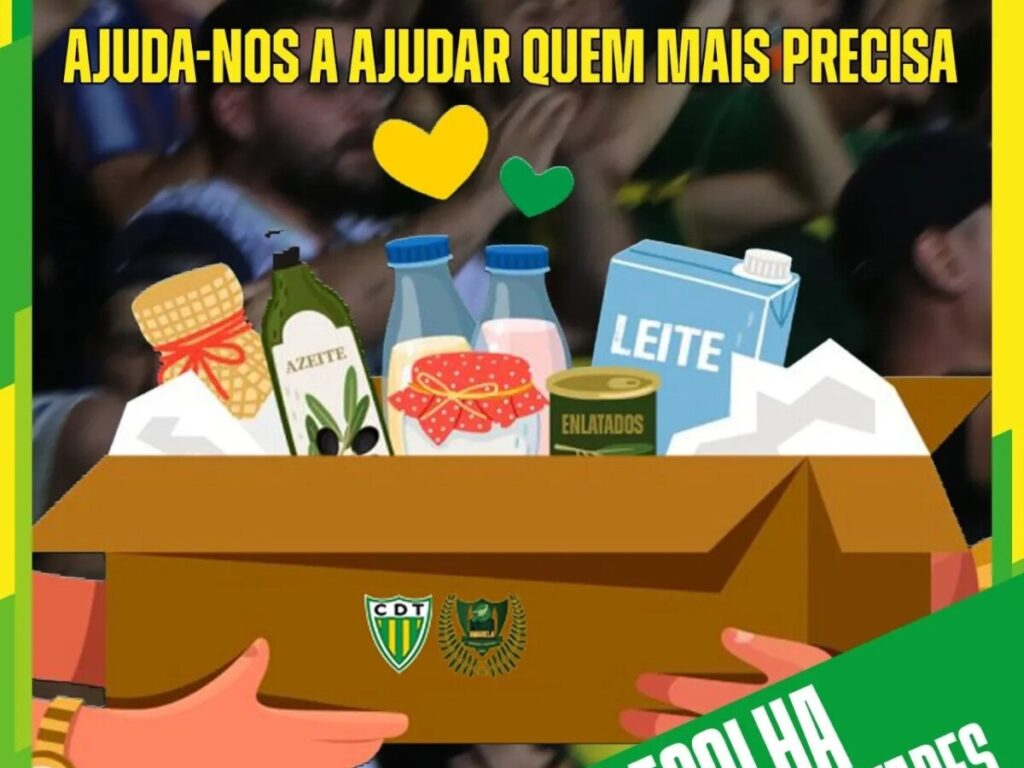  CD Tondela organiza recolha de alimentos no jogo deste fim de semana - Jornal do Centro