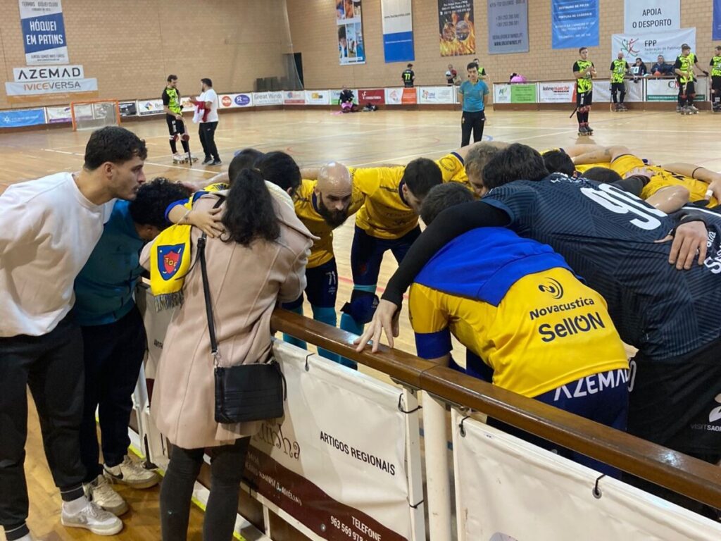  Termas Óquei Clube ganha e está em quarto lugar do campeonato - Jornal do Centro