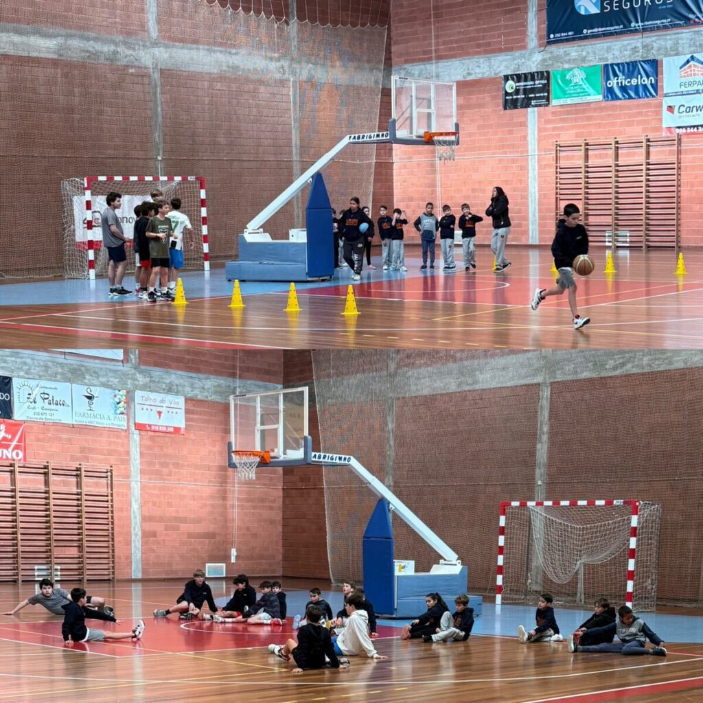  Seleções distritais de Basquetebol de Viseu com treinos de Natal - Jornal do Centro