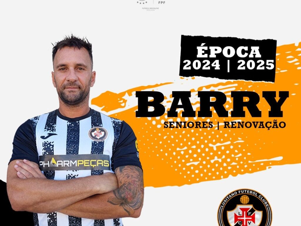  Luís Barry termina a carreira de futebolista: “Sinto que acrescentei” - Jornal do Centro