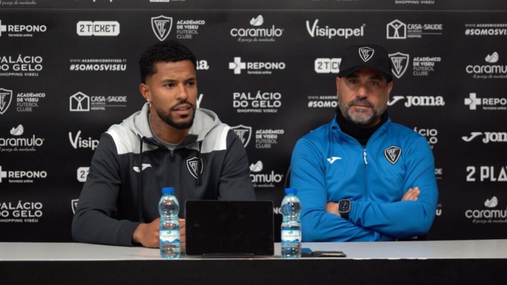 clóvis e rui ferreira académico de viseu Académico de Viseu vai a Torres Vedras “com cautelas e respeito” - Jornal do Centro