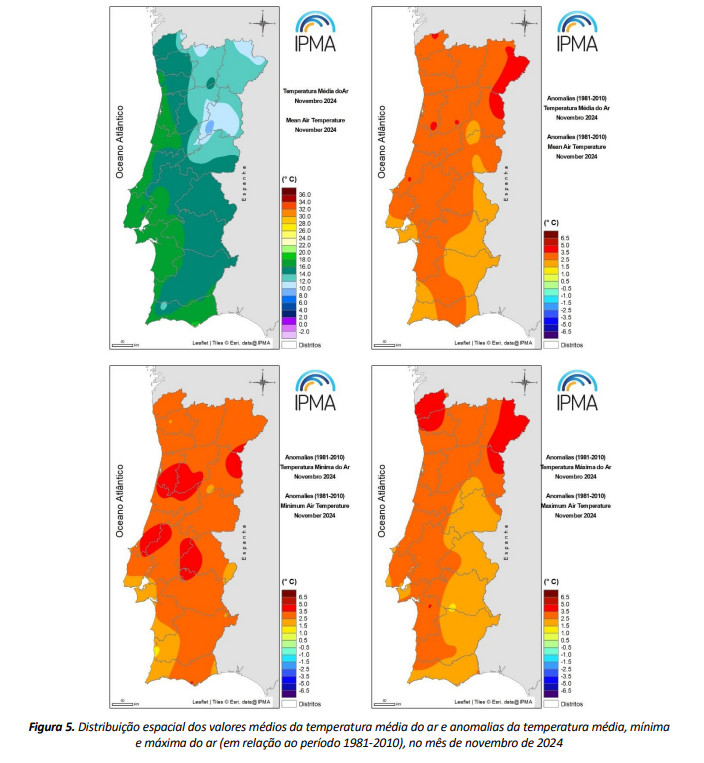 Captura de Ecrã 3382_wev - Jornal do Centro Viseu com temperaturas acima da média no novembro mais quente em 94 anos