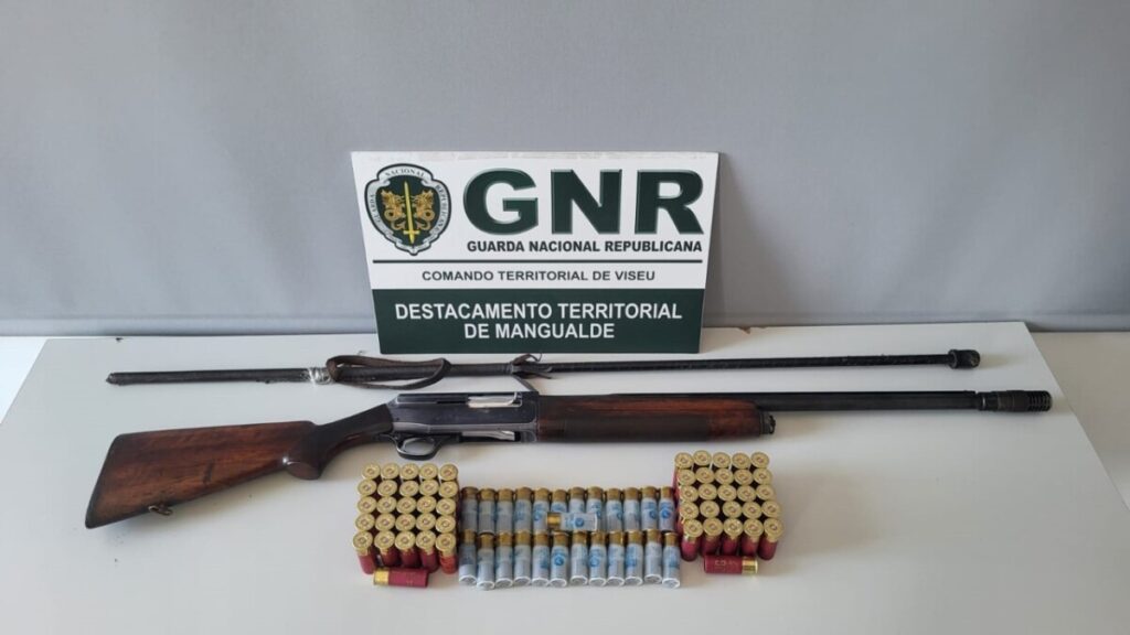  Homem detido por posse ilegal de arma em Nelas - Jornal do Centro