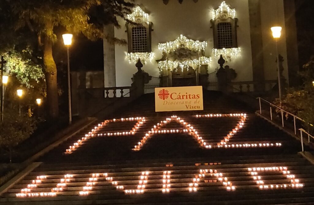  Cáritas de Viseu acende velas da paz esta sexta-feira na Igreja dos Terceiros - Jornal do Centro
