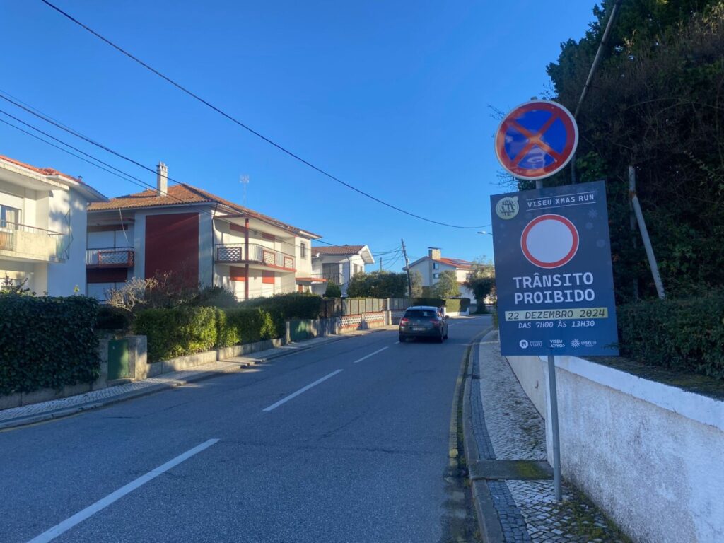  Confira as estradas cortadas em Viseu e o trajeto da corrida de pais natais este domingo - Jornal do Centro