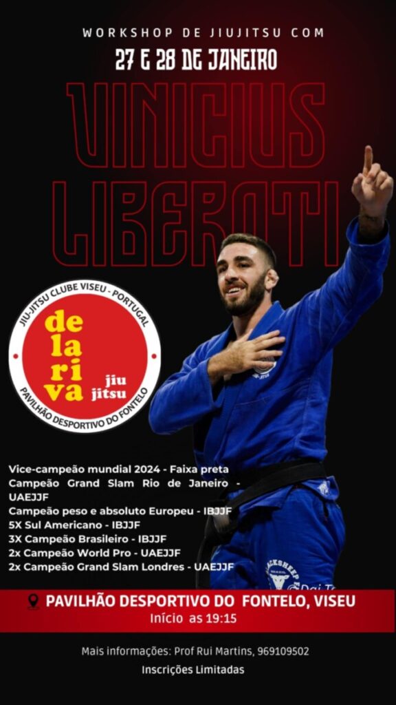  Viseu recebe um dos maiores atletas do mundo de Jiu-jitsu - Jornal do Centro
