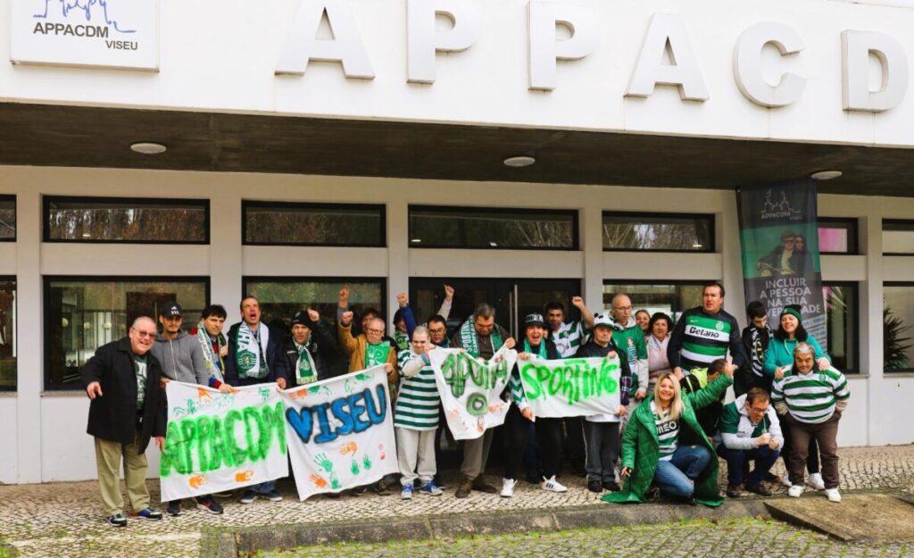  APPACDM de Viseu leva adeptos sportinguistas ao Estádio José Alvalade - Jornal do Centro