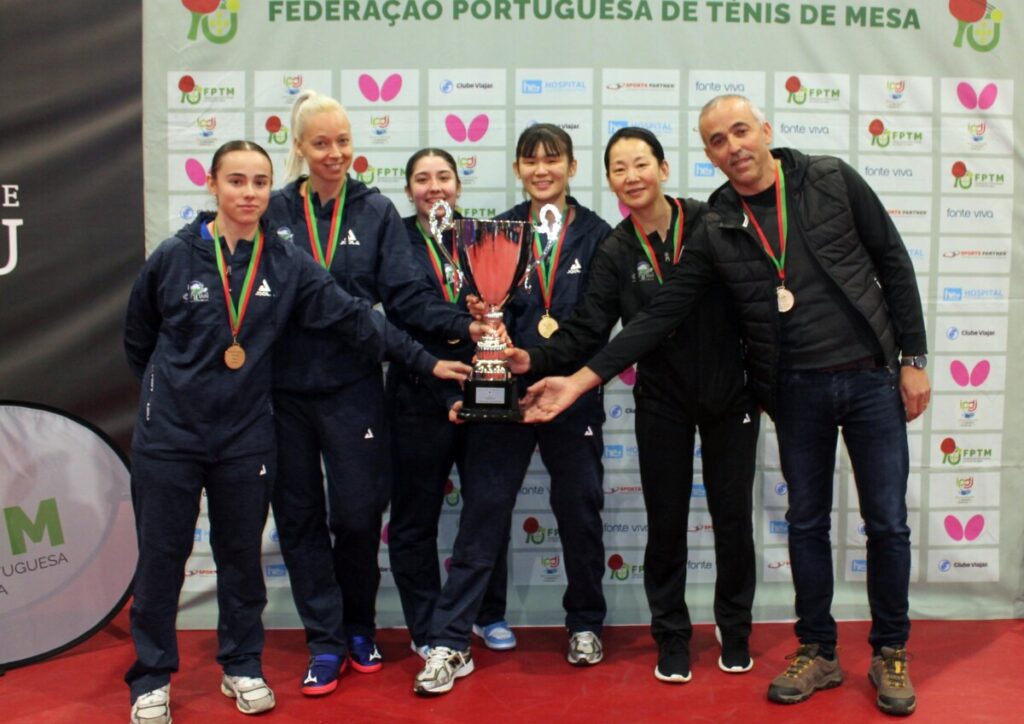  CTM Mirandela bate Sporting em Viseu e soma 28.ª Taça de Portugal feminina de ténis de mesa - Jornal do Centro