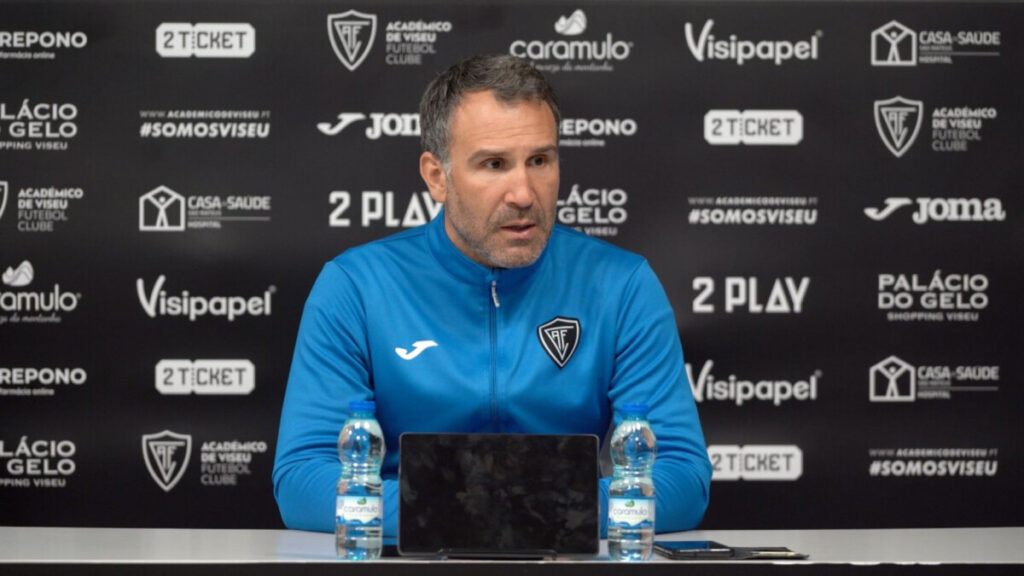  Treinador do Académico de Viseu quer ver equipa a dominar jogos e a ganhar - Jornal do Centro