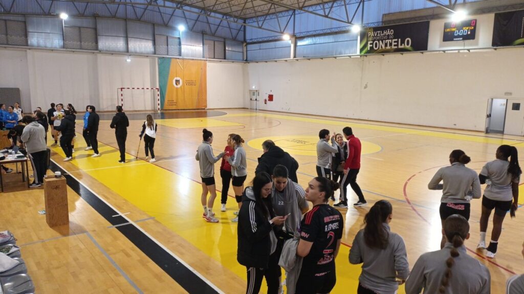  Excesso de humidade no Pavilhão do Fontelo, em Viseu adia jogo da Taça entre Lusitano e Benfica - Jornal do Centro
