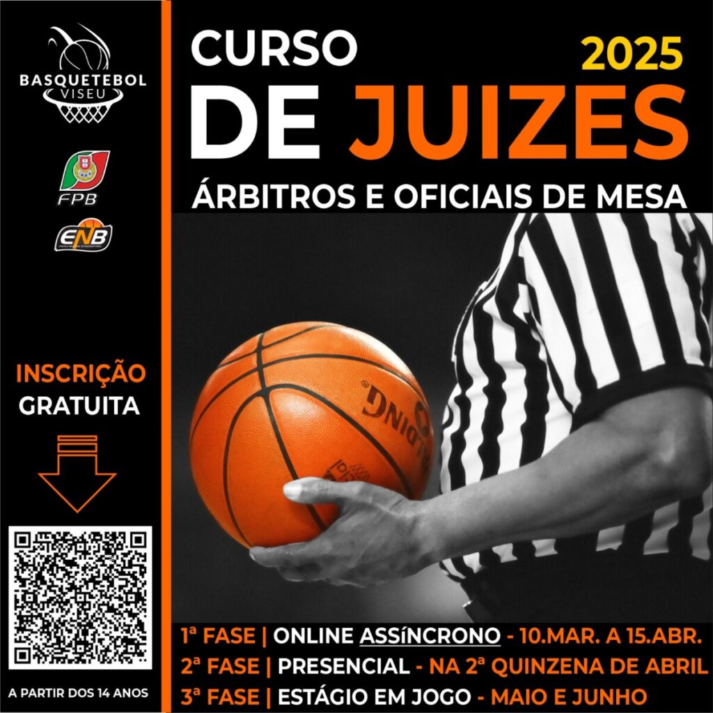  Mais treinos para as Festas de Basquetebol Juvenil e novo curso de árbitros e oficiais de mesa em Viseu - Jornal do Centro