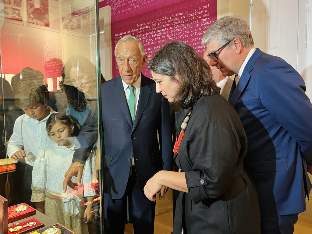  Marcelo Rebelo de Sousa e Grão-Duque Henri do Luxemburgo visitam Museu Aristides de Sousa Mendes - Jornal do Centro