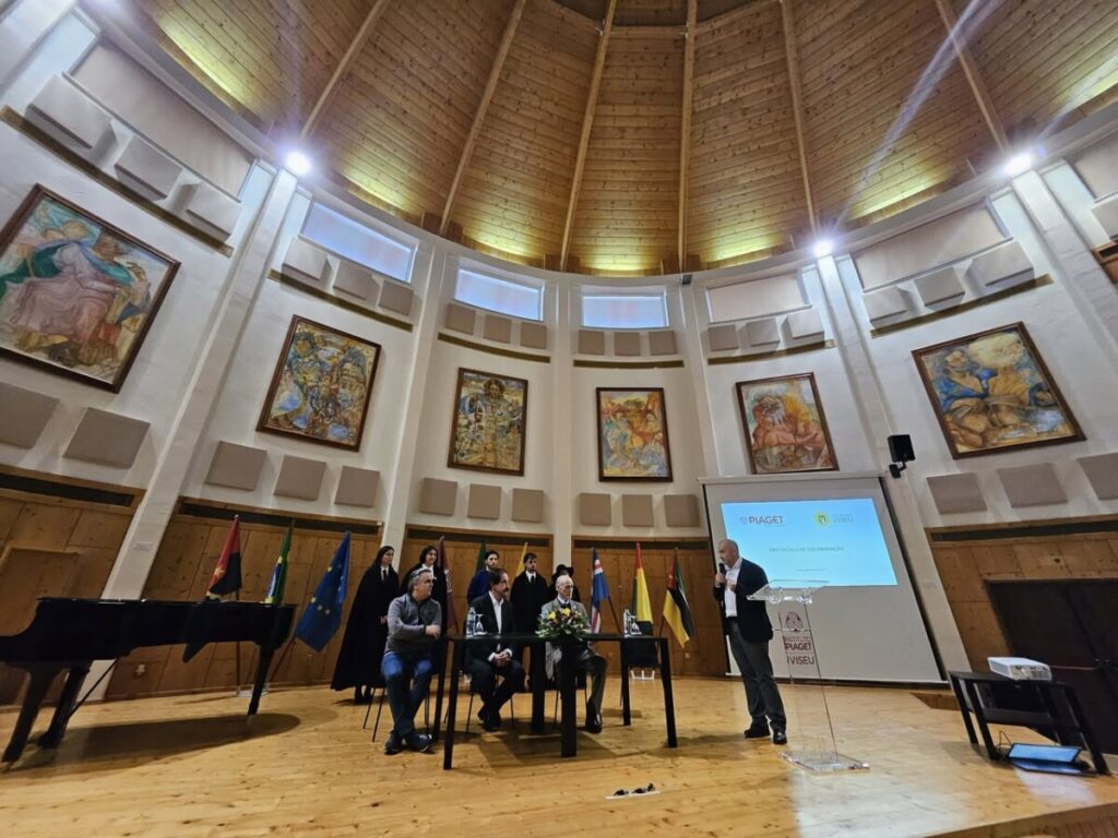  Piaget e Câmara de Viseu assinam protocolo para reabilitar Aula Magna com 600 lugares - Jornal do Centro