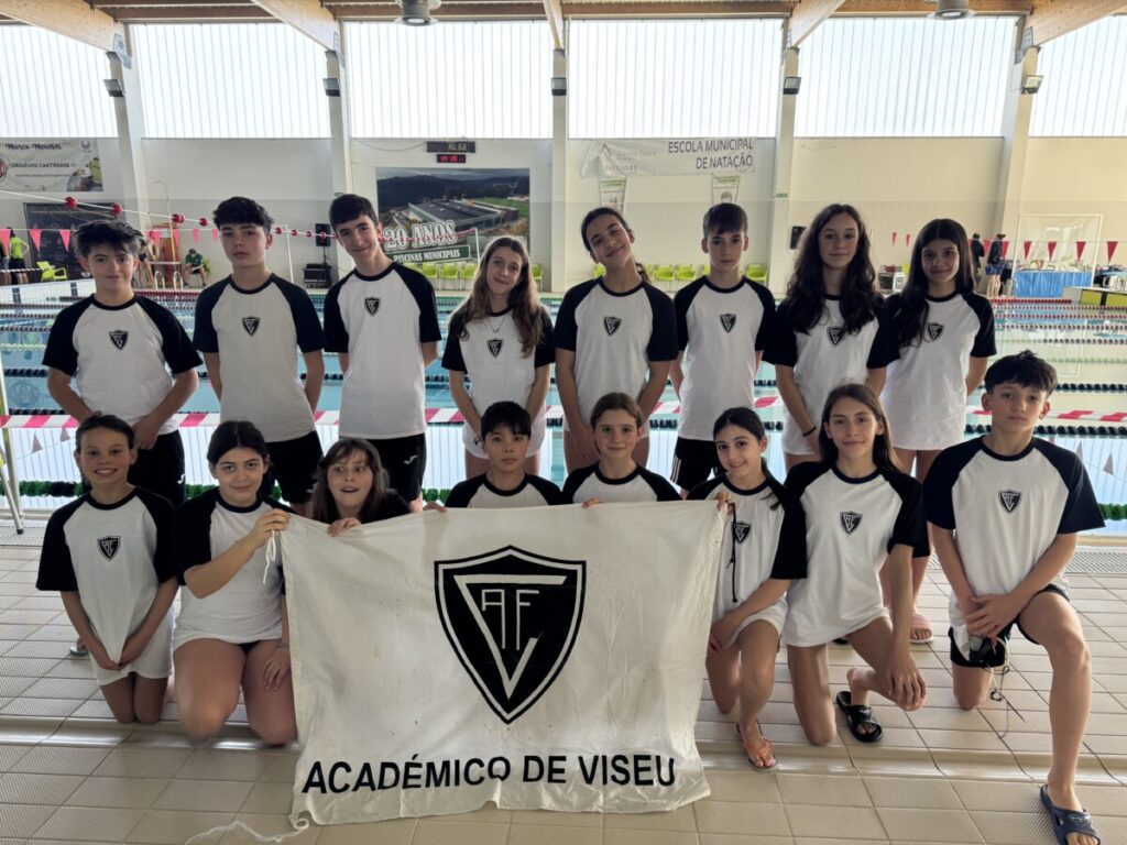  Nadadores do Académico de Viseu somam vitórias no Campeonato Turbo de Formação - Jornal do Centro