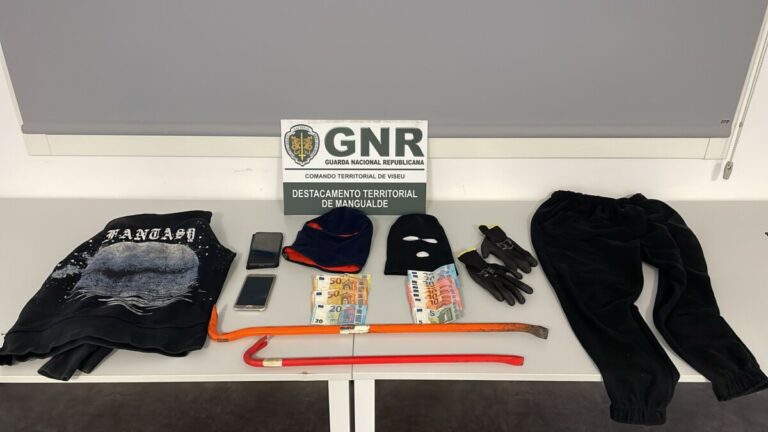 GNR Viseu - Nelas Dois detidos por roubo em posto de abastecimento de combustível