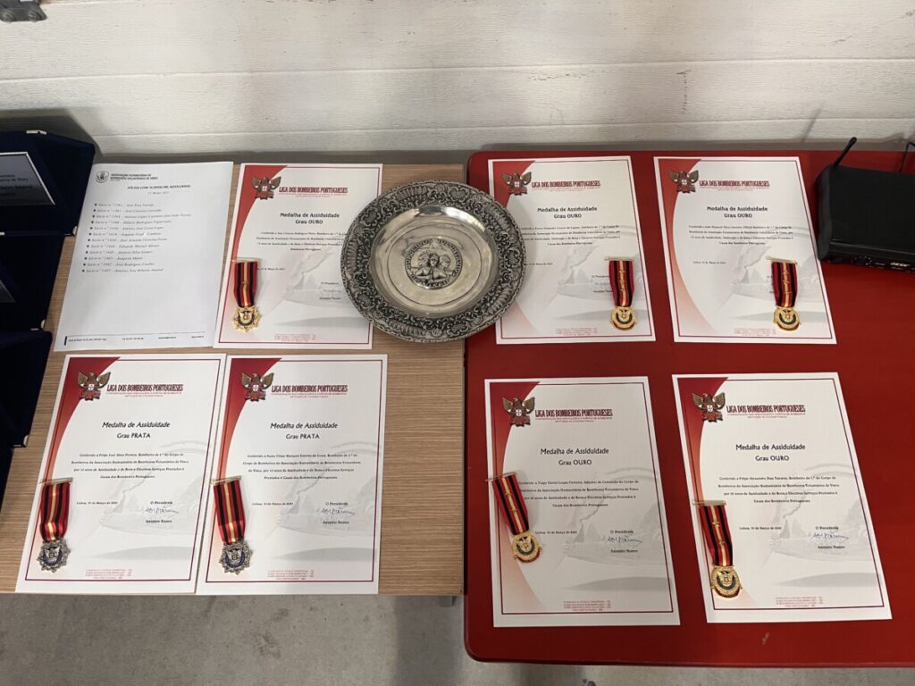  Bombeiros Voluntários de Viseu celebram 139 anos com tributo, reconhecimento e mensagens de alerta - Jornal do Centro