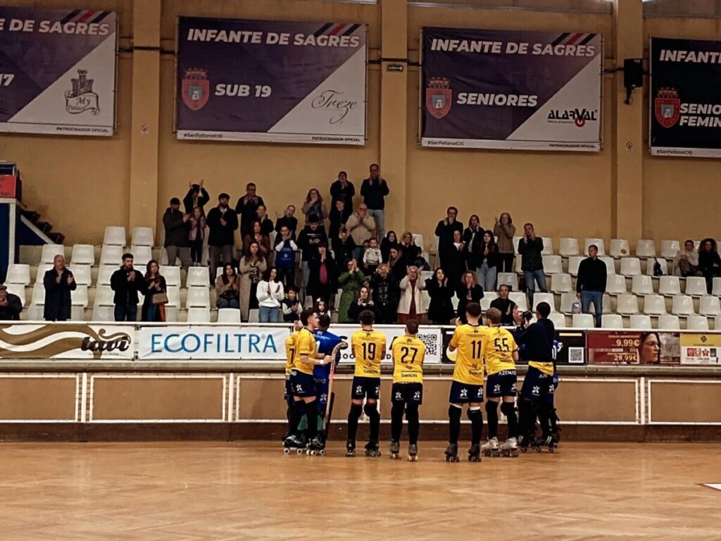  Hóquei em patins: Termas Óquei Clube empata no pavilhão do Infante Sagres - Jornal do Centro