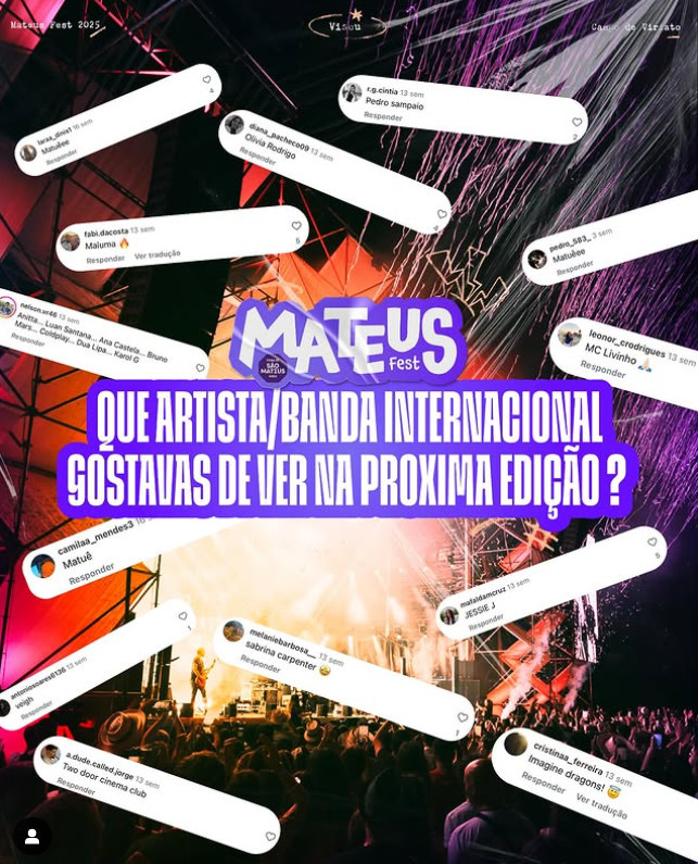  Matuê a caminho do Mateus Fest, em Viseu, pede o público - Jornal do Centro