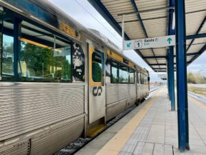 Linha da Beira Alta comboio Mangualde passageiros 2