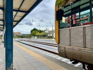 Linha da Beira Alta comboio Mangualde passageiros 5