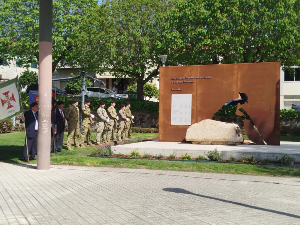  Monumento dos Ex-Combatentes inaugurado em Vouzela - Jornal do Centro