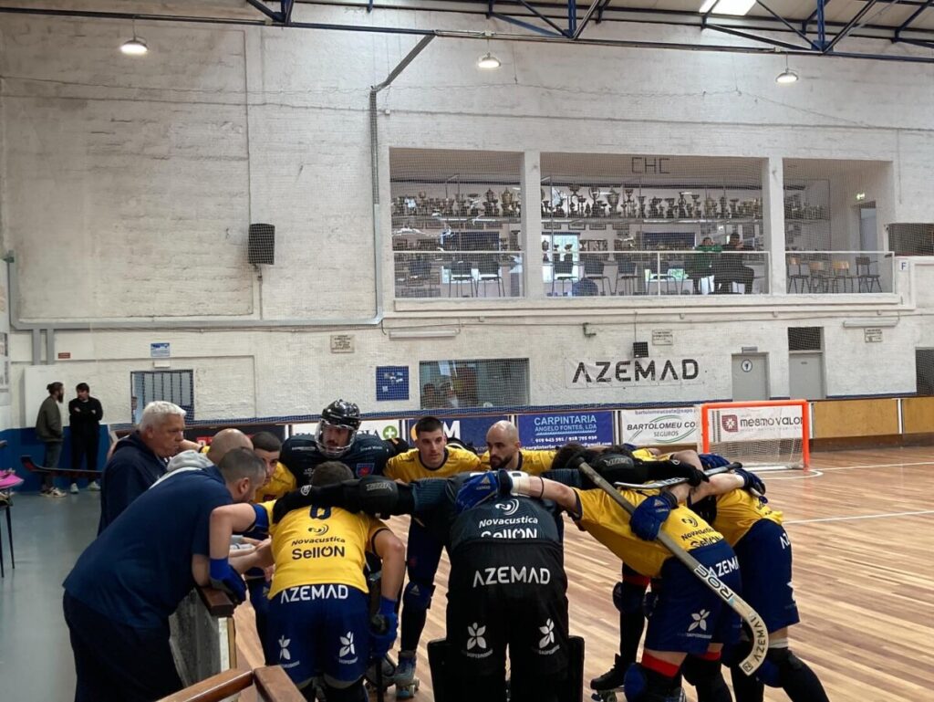  Termas Óquei Clube derrota Carvalhos B e continua na luta pela subida - Jornal do Centro