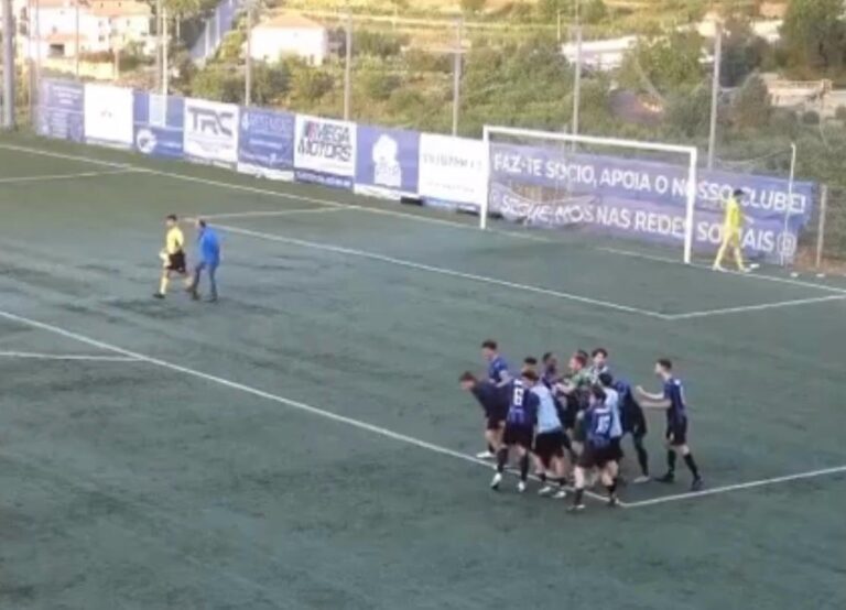 Agressões arbitro resende oliveira de frades