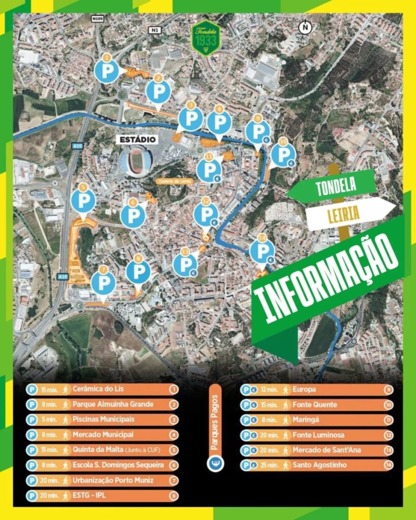  Quinze autocarros vão de Tondela a Leiria para “empurrar” beirões para a Primeira Liga - Jornal do Centro
