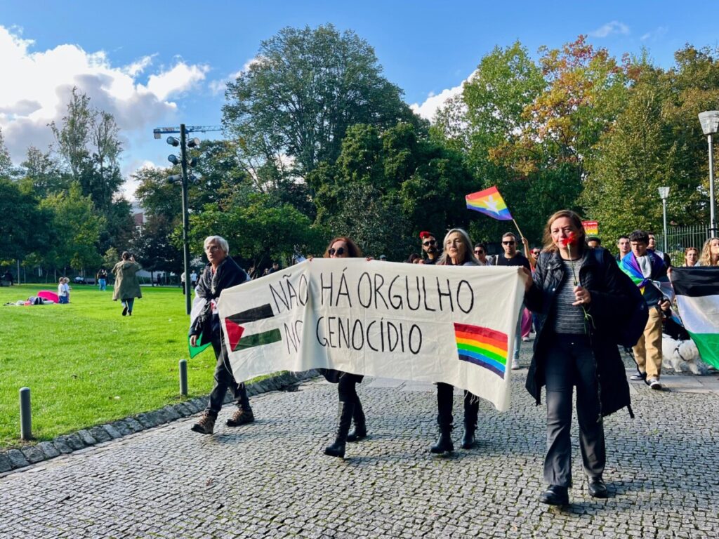  Plataforma Já Marchavas e Bloco de Esquerda condenam comitiva de Israel em Viseu - Jornal do Centro