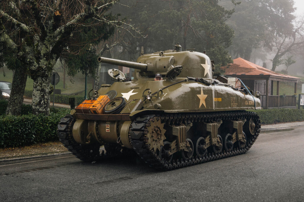  Museu do Caramulo recebe tanque ‘Sherman’ da Segunda Guerra Mundial - Jornal do Centro