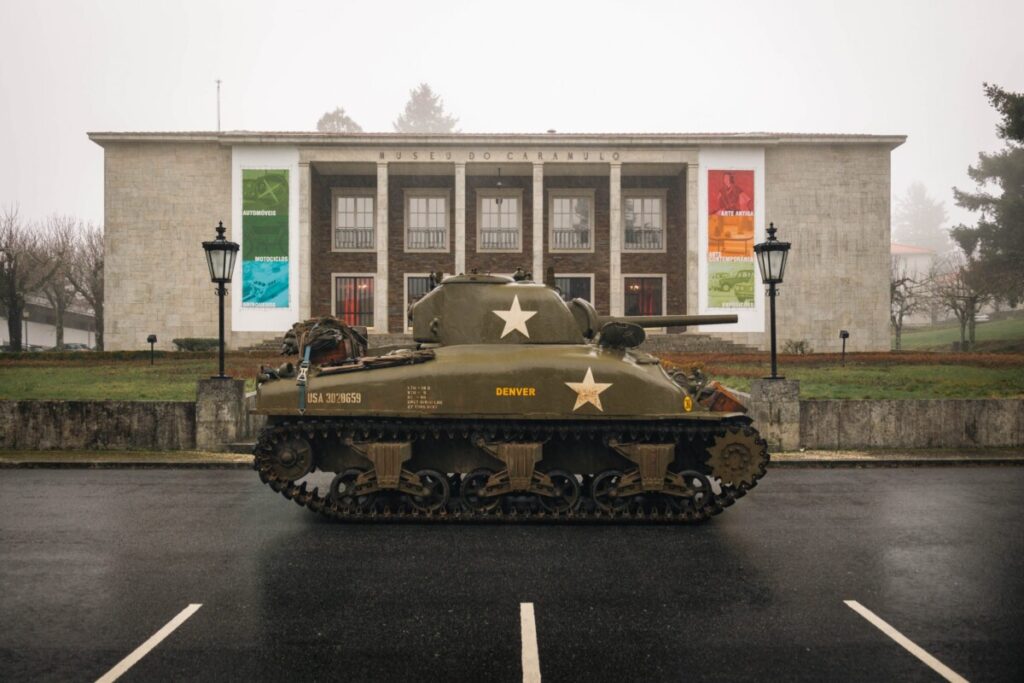  Museu do Caramulo recebe tanque ‘Sherman’ da Segunda Guerra Mundial - Jornal do Centro