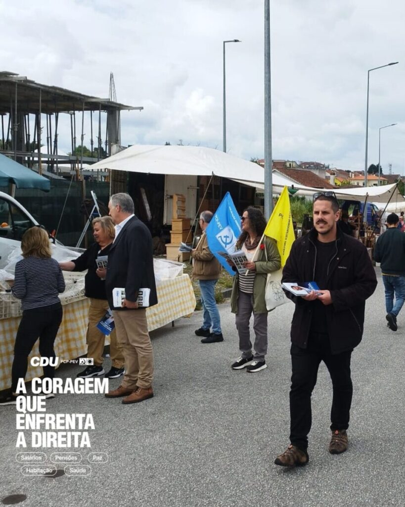  CDU Viseu diz que “é preciso dar mais força a quem defende os trabalhadores” - Jornal do Centro
