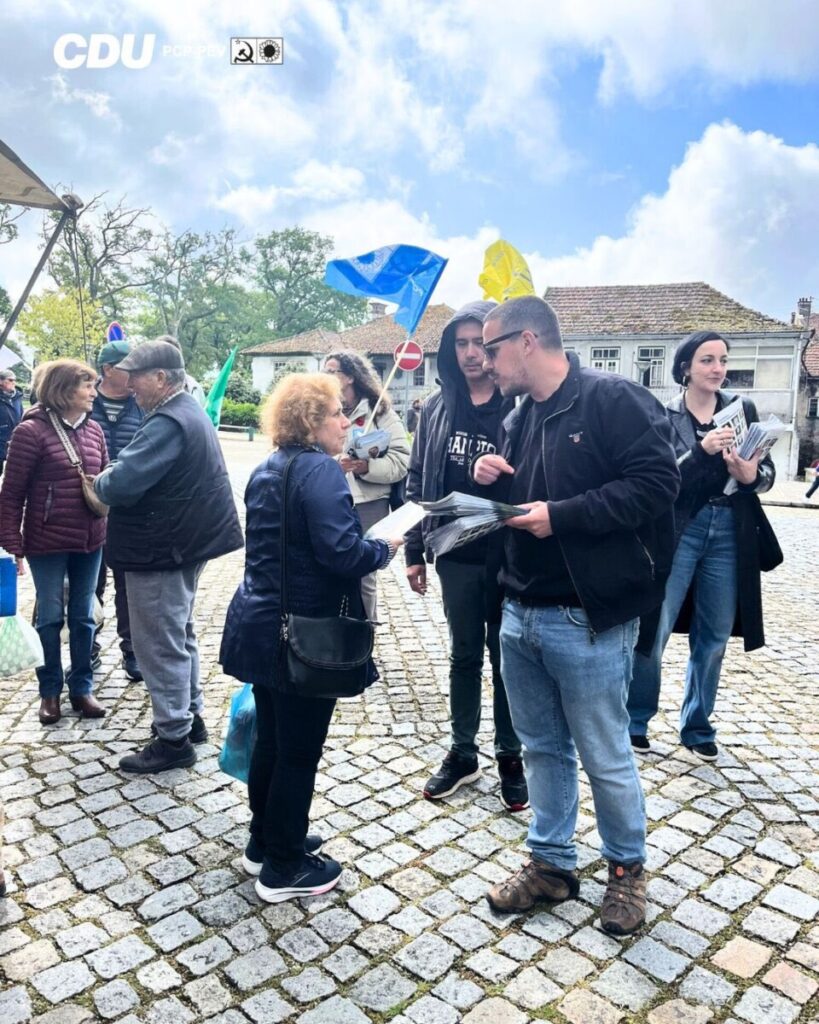  CDU Viseu diz que “é preciso dar mais força a quem defende os trabalhadores” - Jornal do Centro